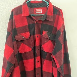 Wrangler Plaid Thermal Shirt
